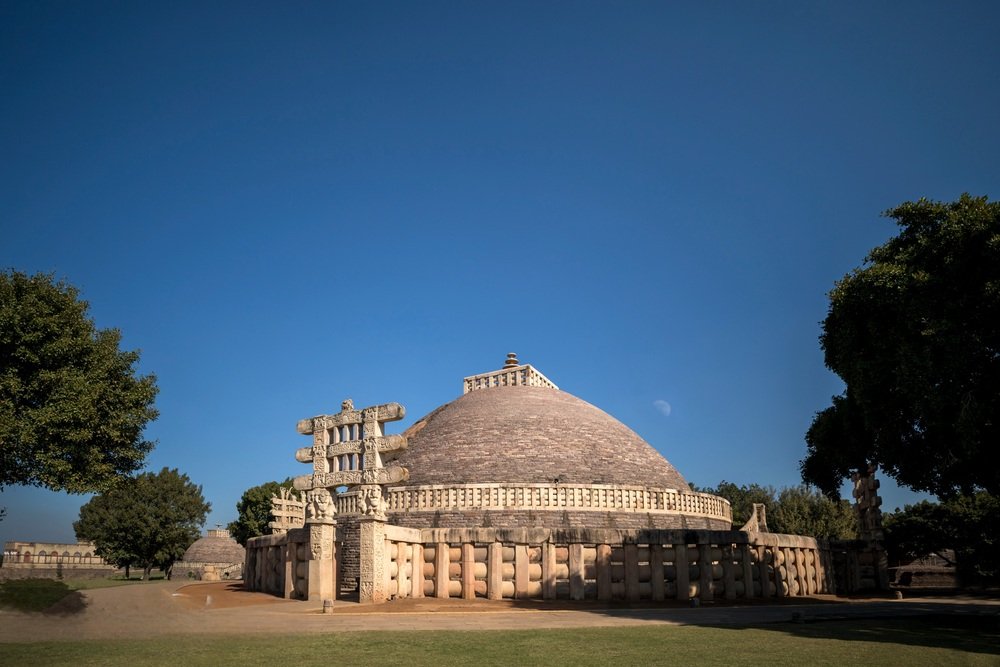 Sanchi Stupas & Udaygiri Caves Private Day Tour from Bhopal